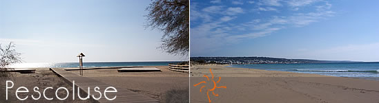 Pescoluse Marina di Salve Puglia Salento: affitto appartamenti villette case vacanza
